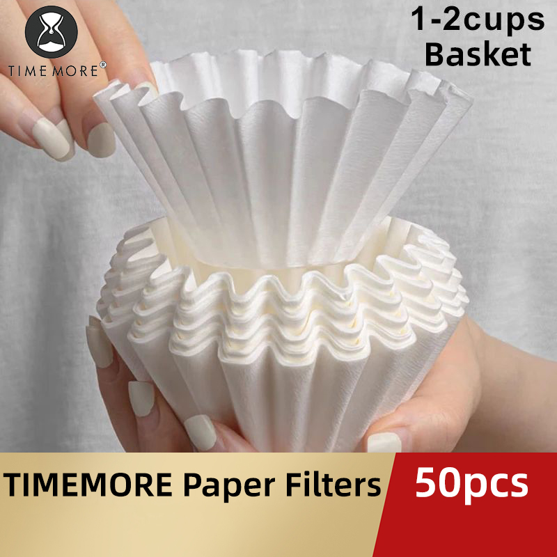 Coffee Tea Paper Cups - TIMEMORE 1-2 Cangkir Keranjang Kertas Kopi