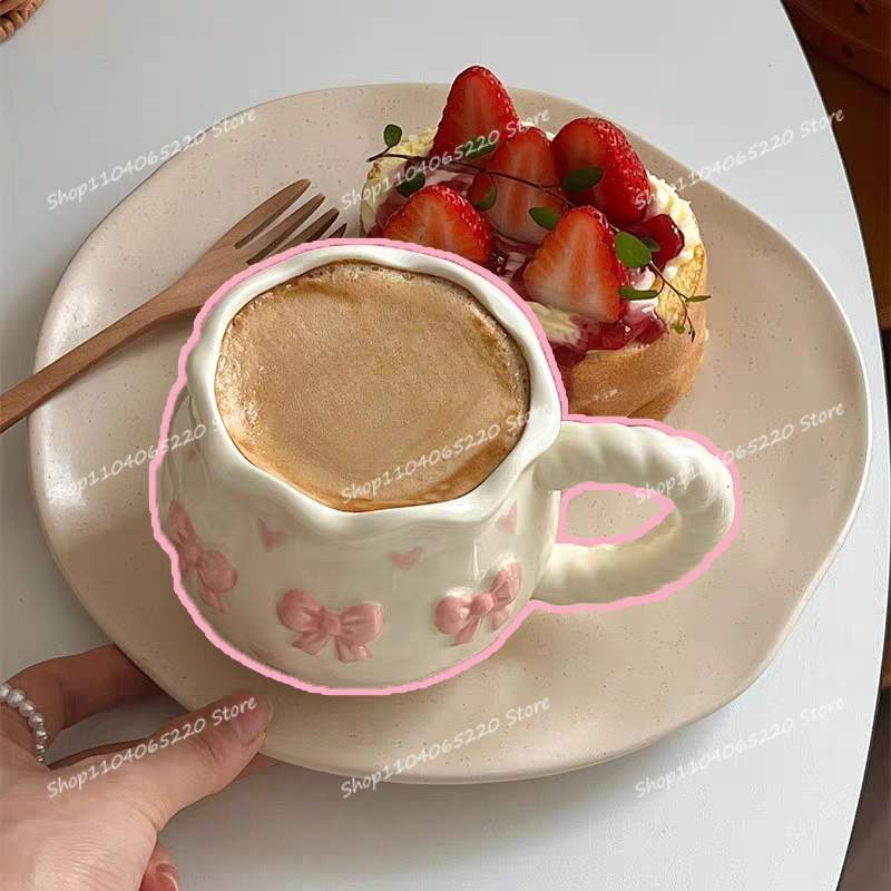 Coffee Tea Festival - Mug Relief Ceri Busur Halus Anak