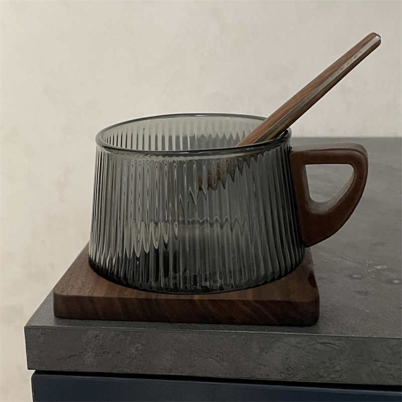 Espresso Cup Saucer - 200Ml Set Cangkir dan Piring Kopi