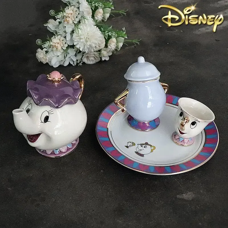 Coffee Tea Jars - Teko Teh Kartun Beauty And The
