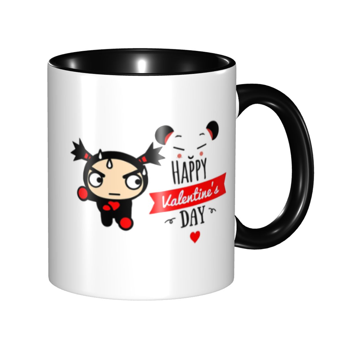 Coffee Tea Love - Mug Keramik DIY Lucu dan Unik