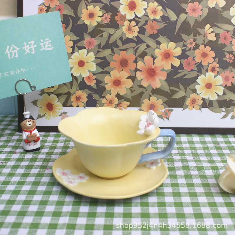 Espresso Cup Saucer - Set Cangkir dan Piring Kopi Sederhana