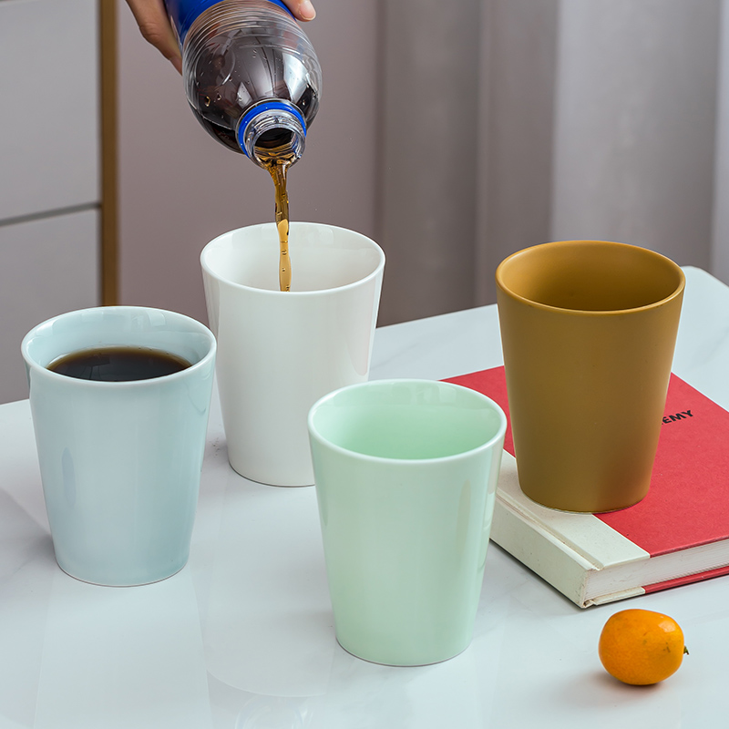 Coffee Tea Home - Mug Bir Keramik Ukuran Besar, Cangkir