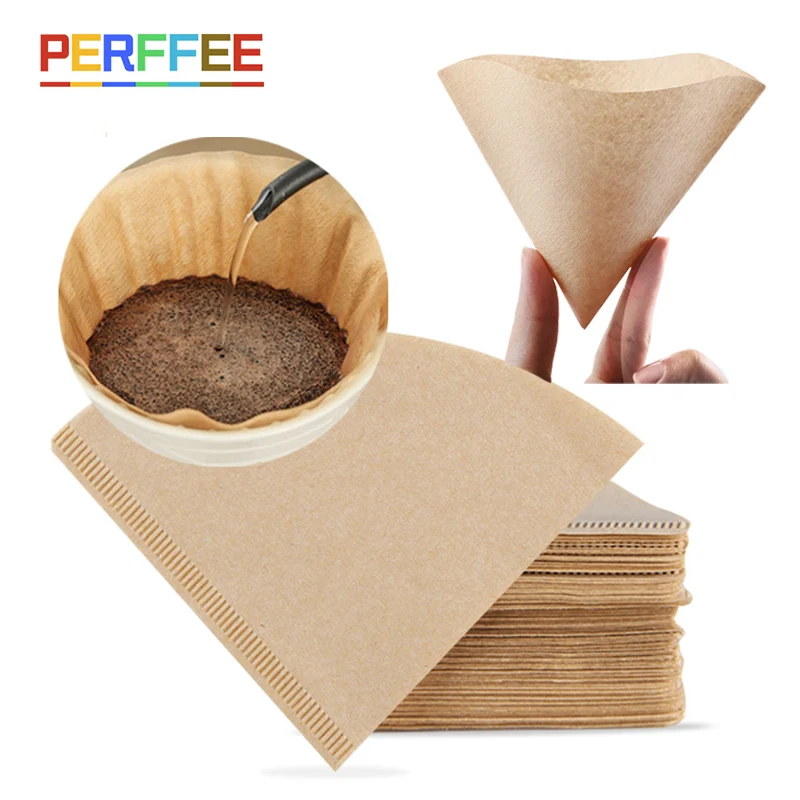 Coffee Tea Paper Cups - Kertas Penyaring 01 02 V Bentuk