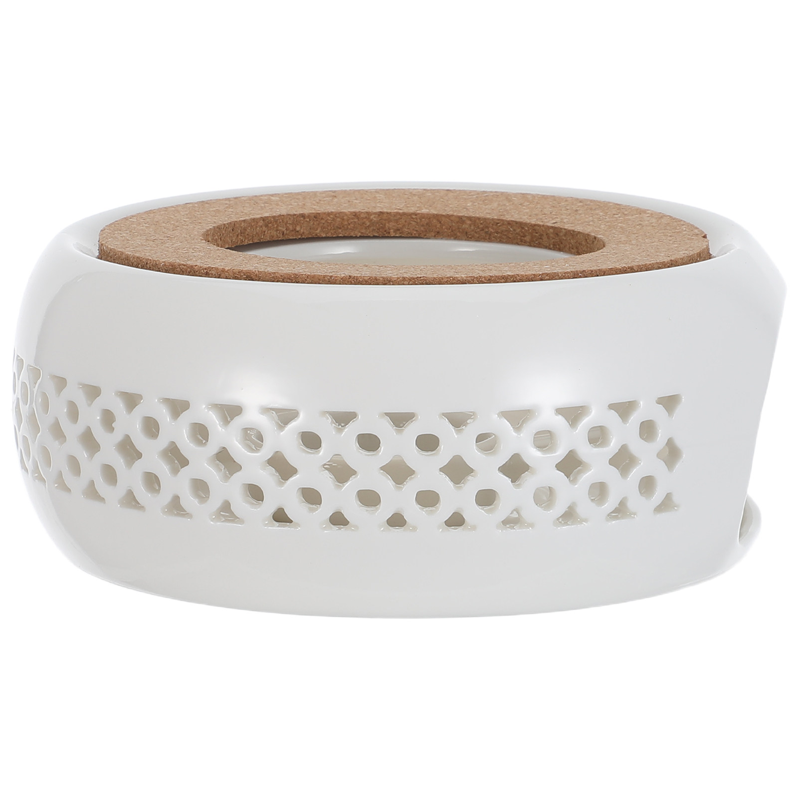 Coffee Tea Home - 1Set Pemanas Teko Keramik Elegan untuk