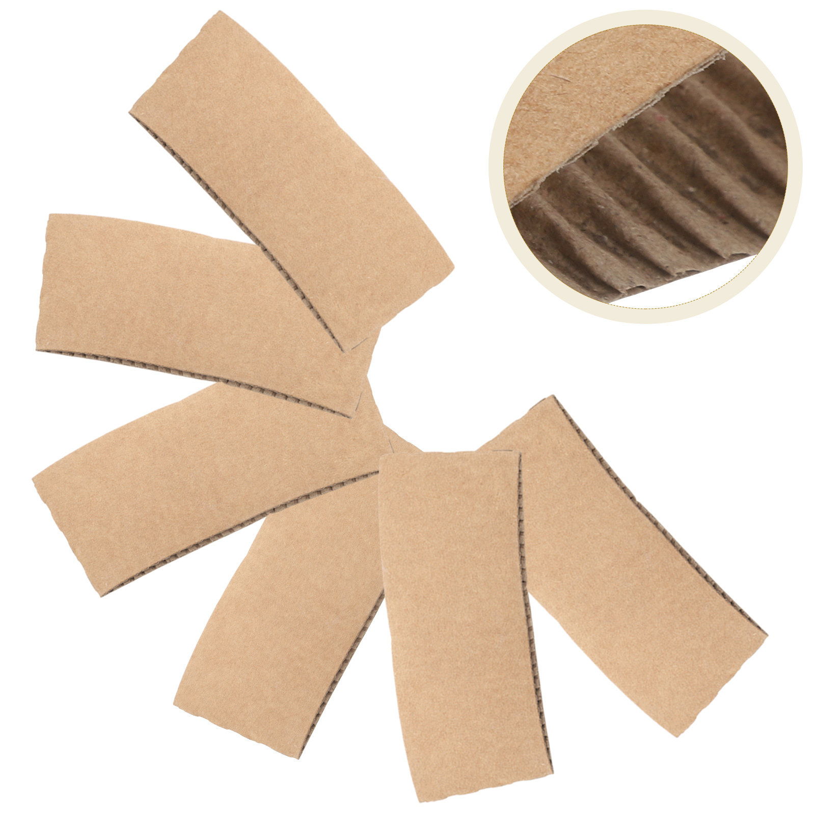 Coffee Tea Paper Cups - 100 Buah Selongsong Cangkir Kertas Kraft