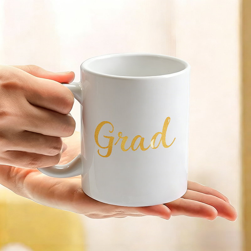 Mug keramik 'Grad' dengan tuli - Coffee Tea Font ulasan dan harga