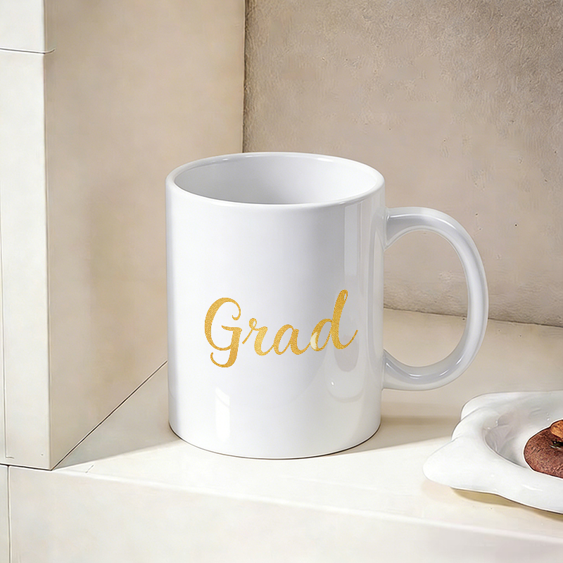 Mug keramik 'Grad' dengan tuli - Coffee Tea Font ulasan dan harga