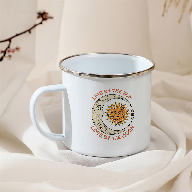 Cangkir Enamel Lucu Bergaya Bo - Coffee Tea Festival ulasan dan harga