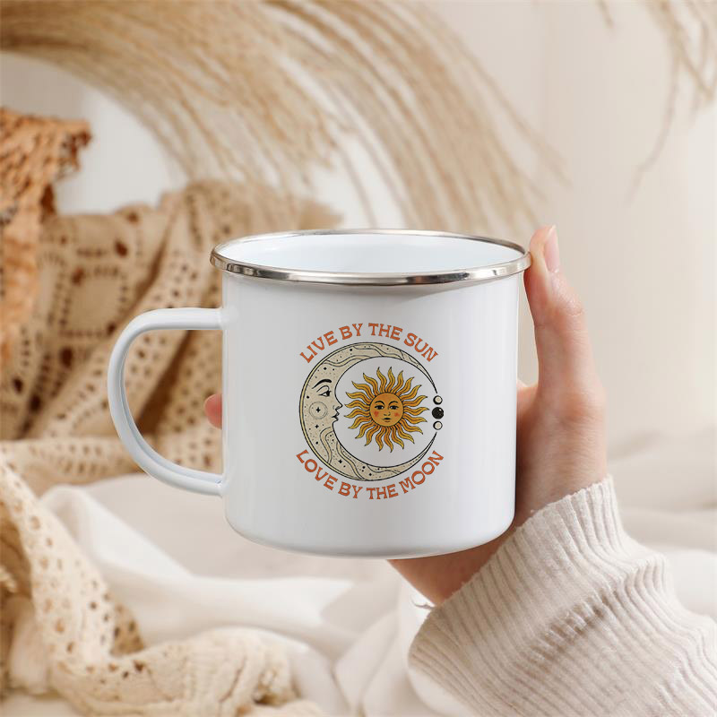 Cangkir Enamel Lucu Bergaya Bo - Coffee Tea Festival ulasan dan harga