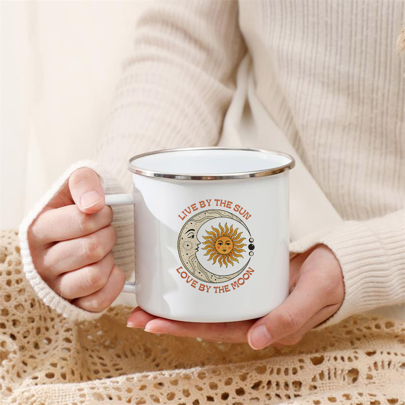 Cangkir Enamel Lucu Bergaya Bo - Coffee Tea Festival ulasan dan harga