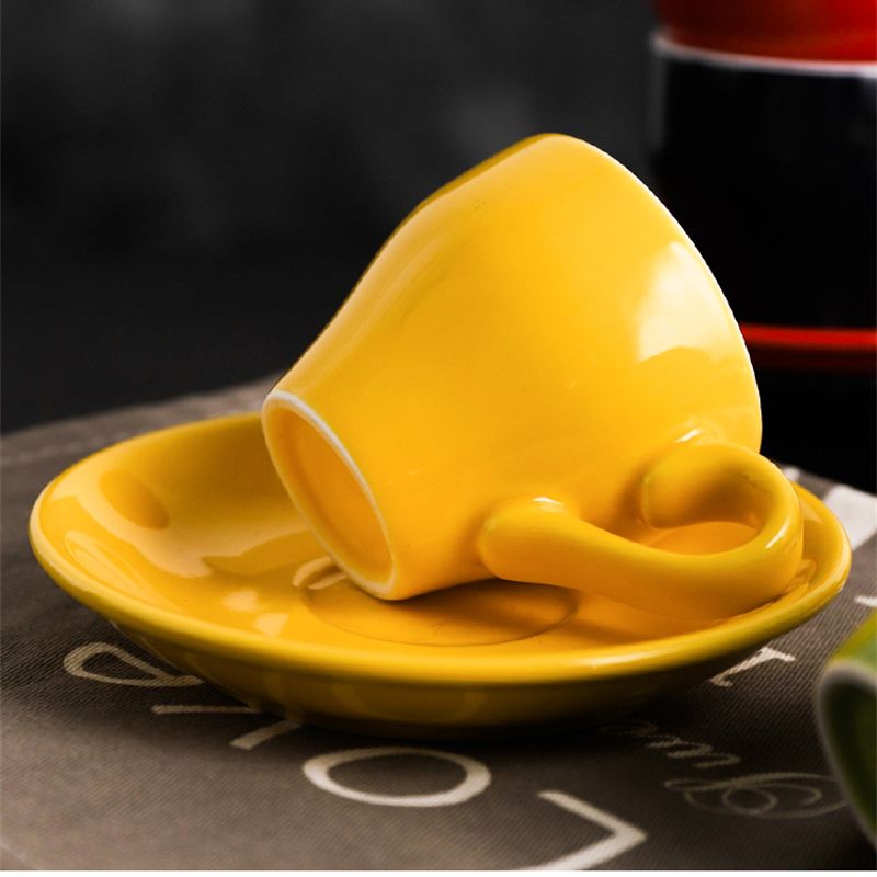 Set Cangkir dan Piring Espress - Espresso Cup Saucer ulasan dan harga