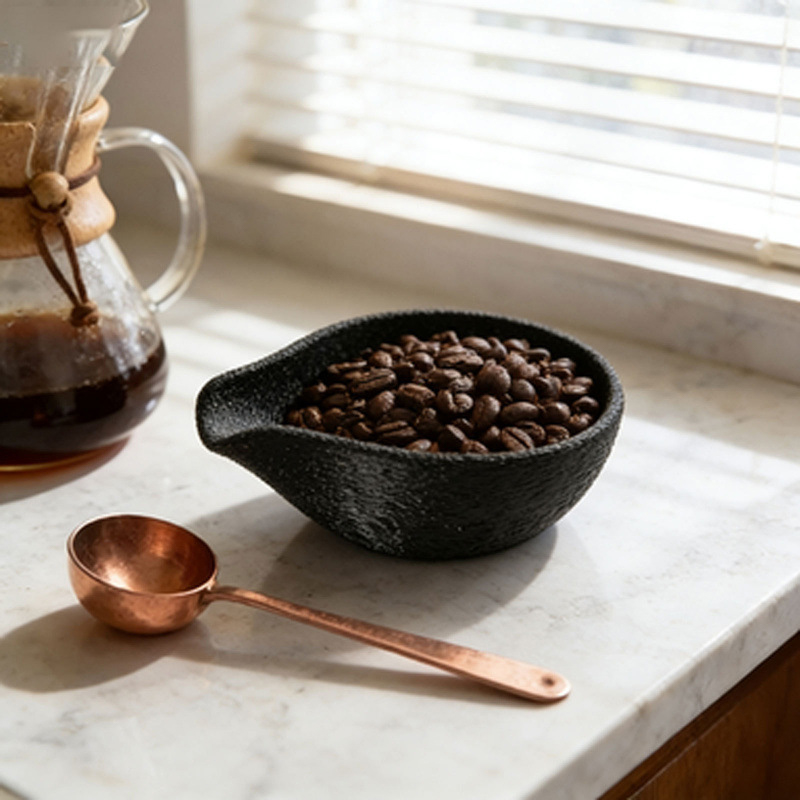 1 Buah Cangkir Pengukur Biji K - Coffee Tea Bean Leaf ulasan dan harga