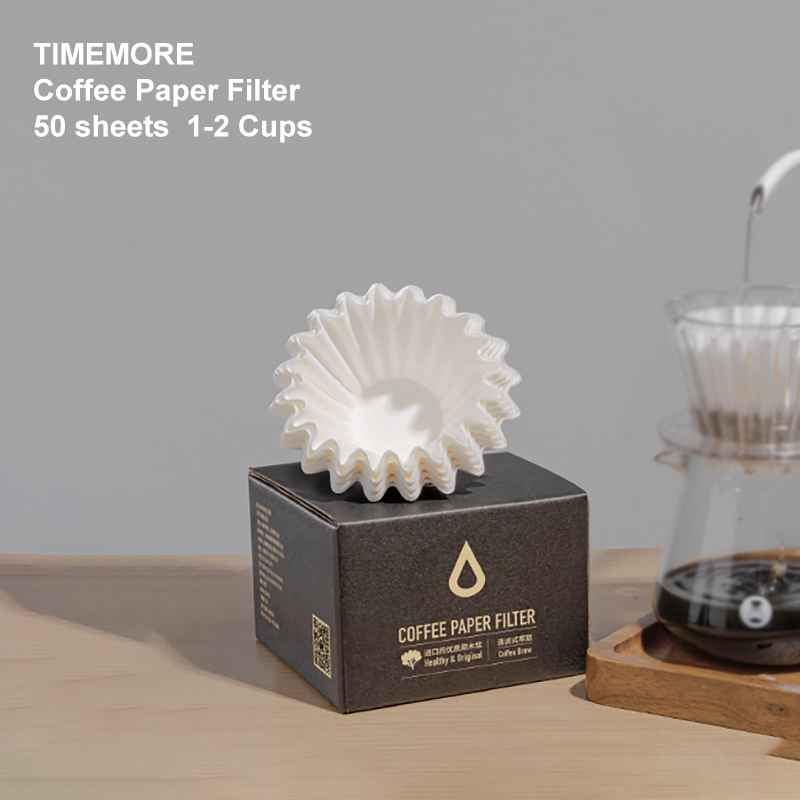 TIMEMORE 1-2 Cangkir Keranjang - Coffee Tea Paper Cups ulasan dan harga