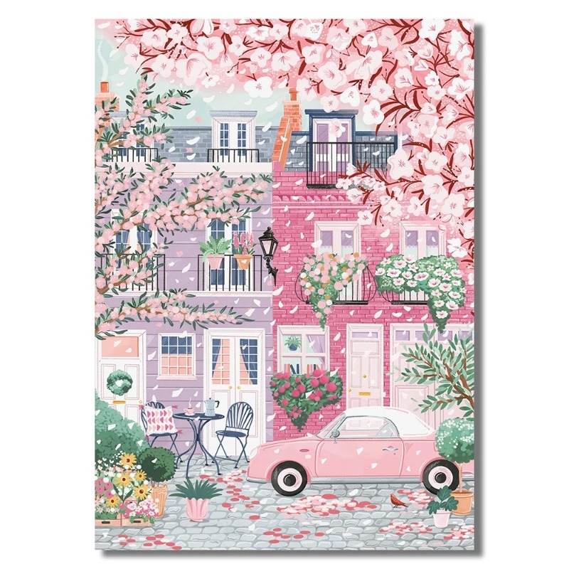 Poster Perjalanan Paris London - Coffee Tea Home ulasan dan harga