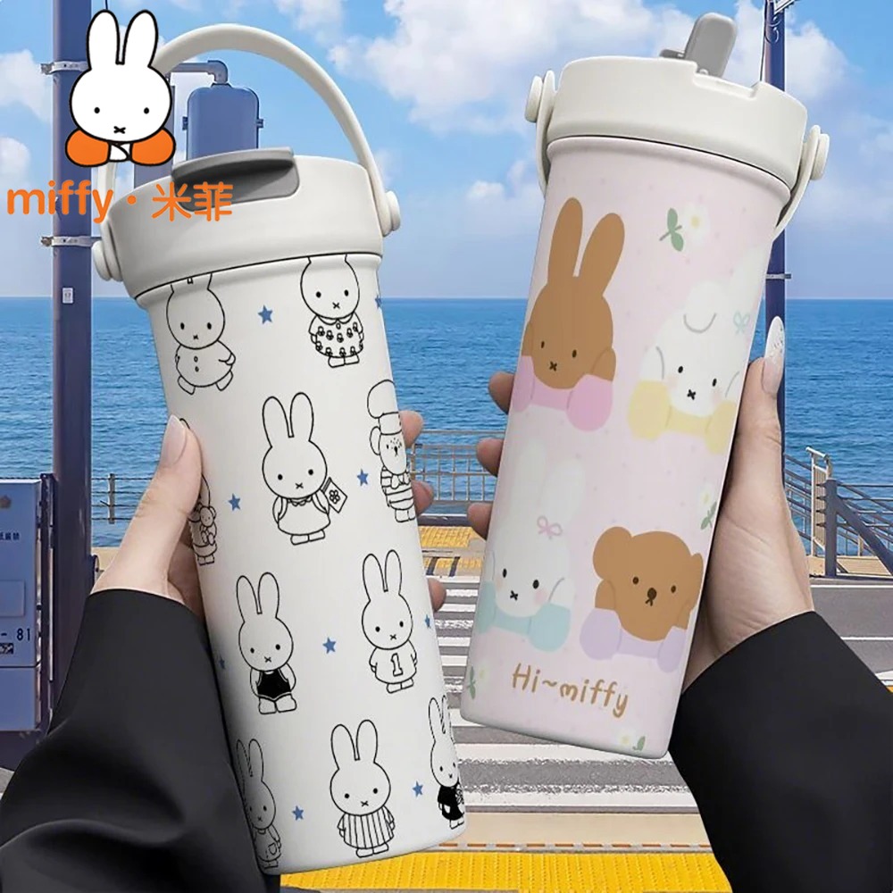 Miffy Rabbit Termos Genggam Ca - Coffee Tea Jars ulasan dan harga