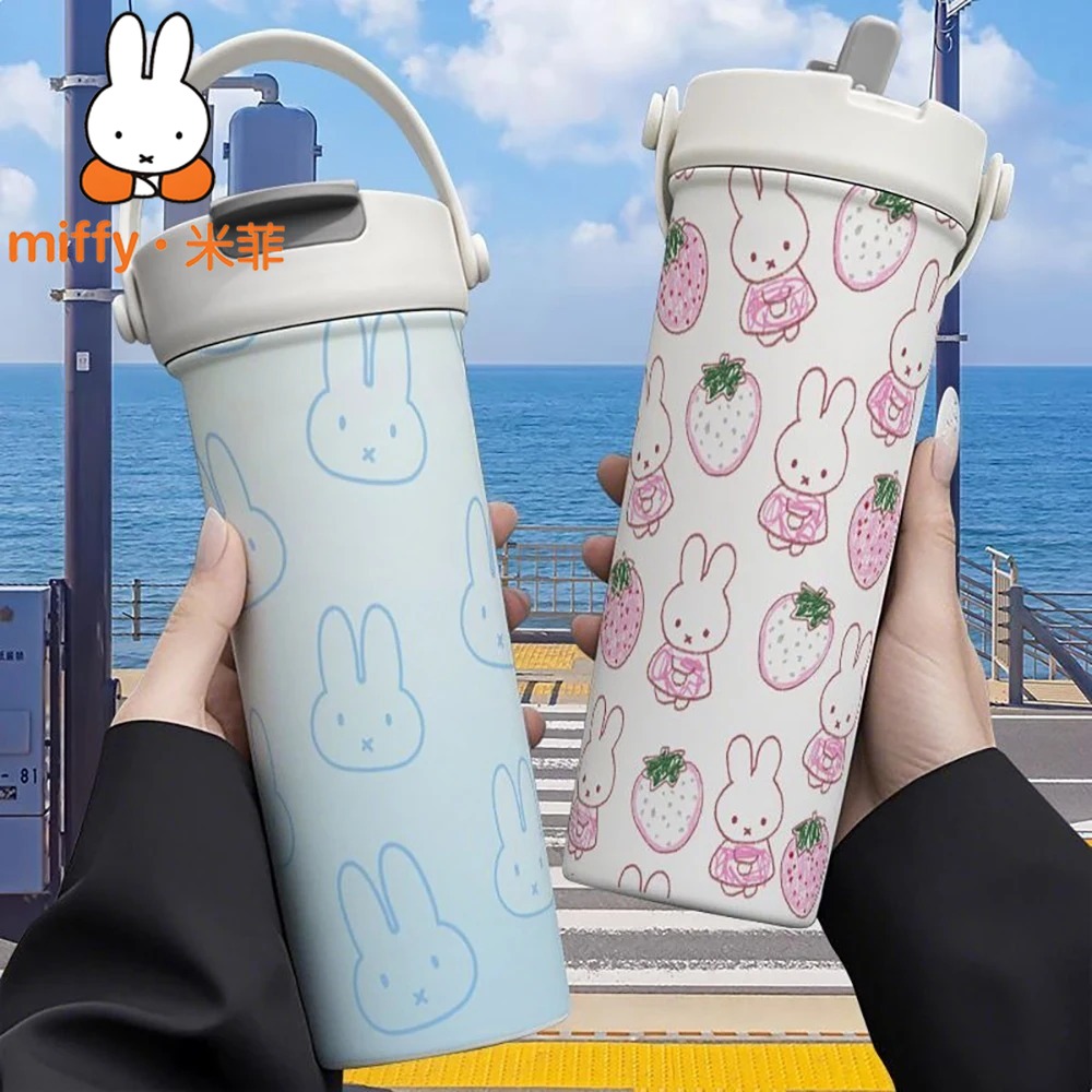 Miffy Rabbit Termos Genggam Ca - Coffee Tea Jars ulasan dan harga