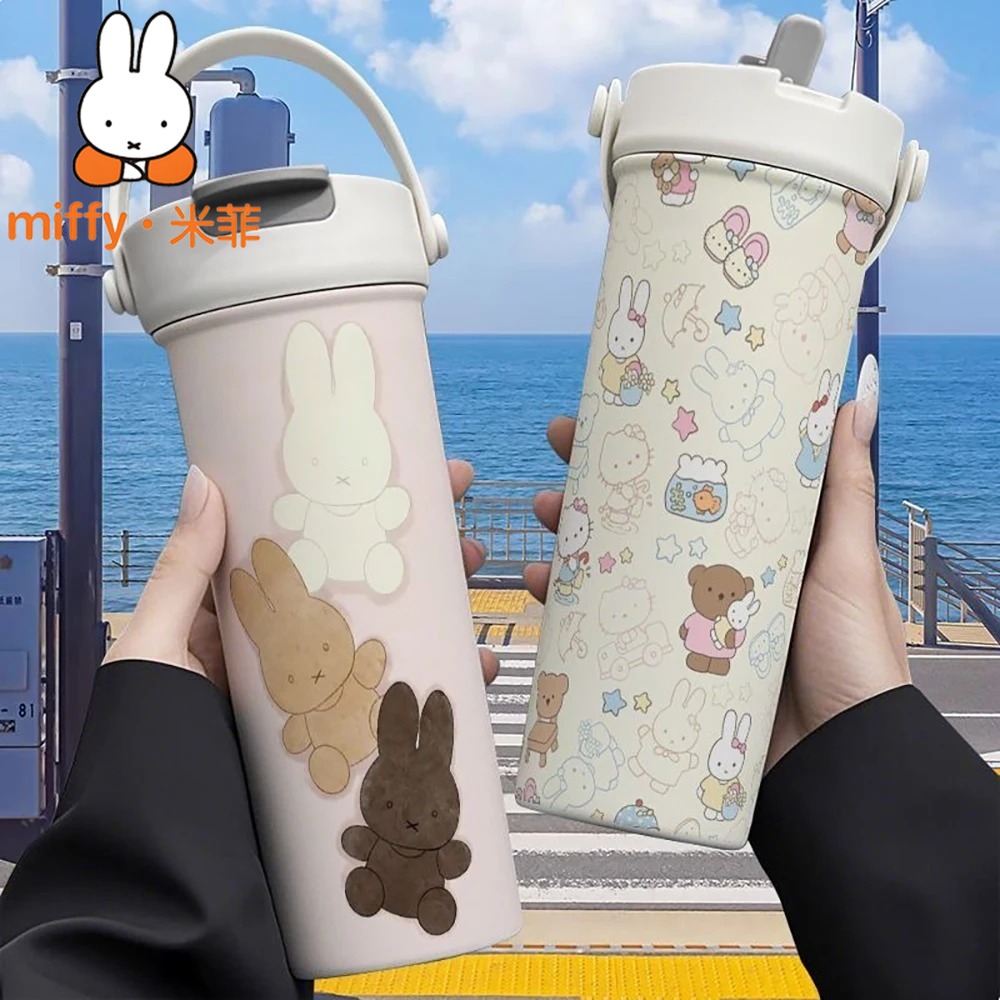 Miffy Rabbit Termos Genggam Ca - Coffee Tea Jars ulasan dan harga