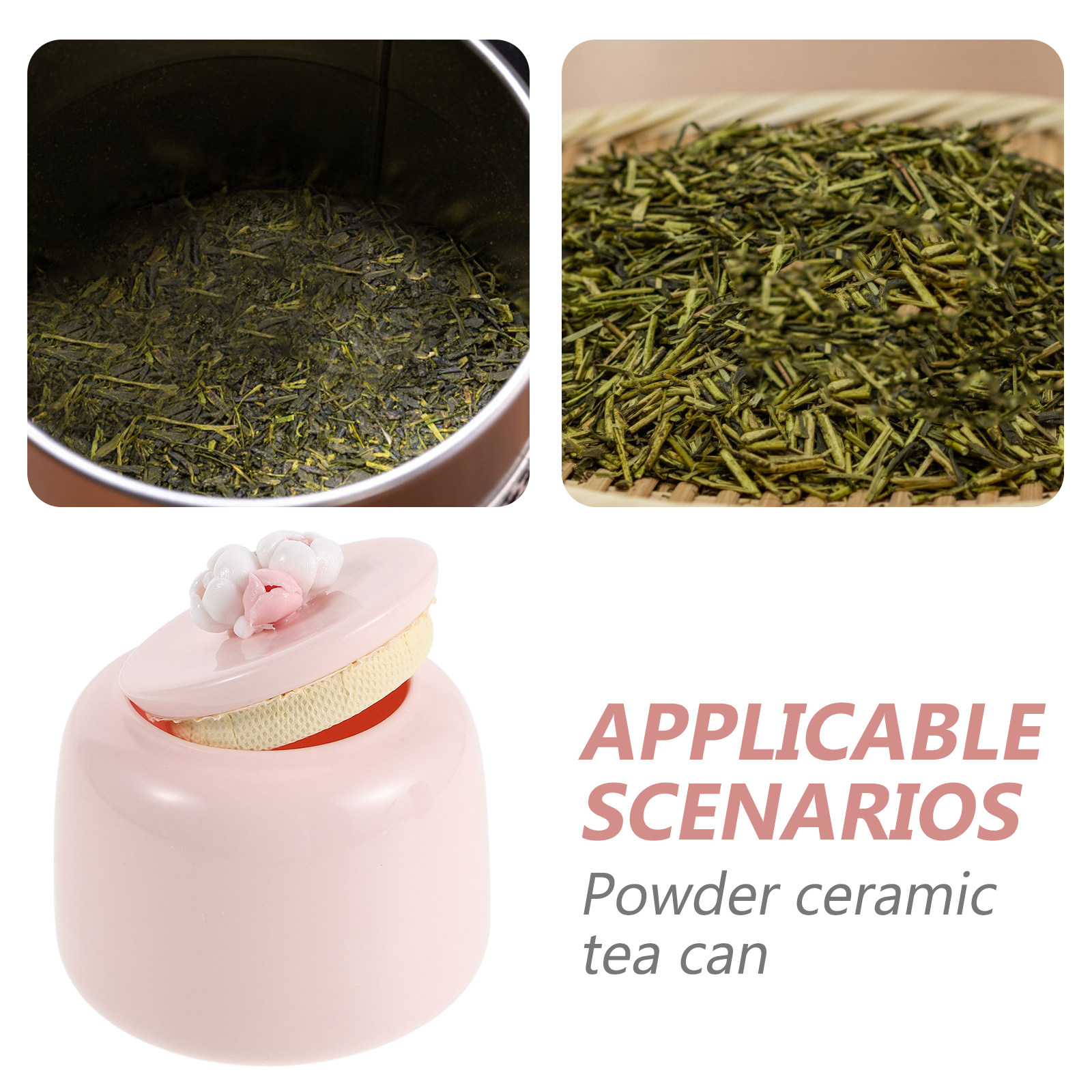 Stoples Teh Keramik Porselen P - Coffee Tea Bean Leaf ulasan dan harga