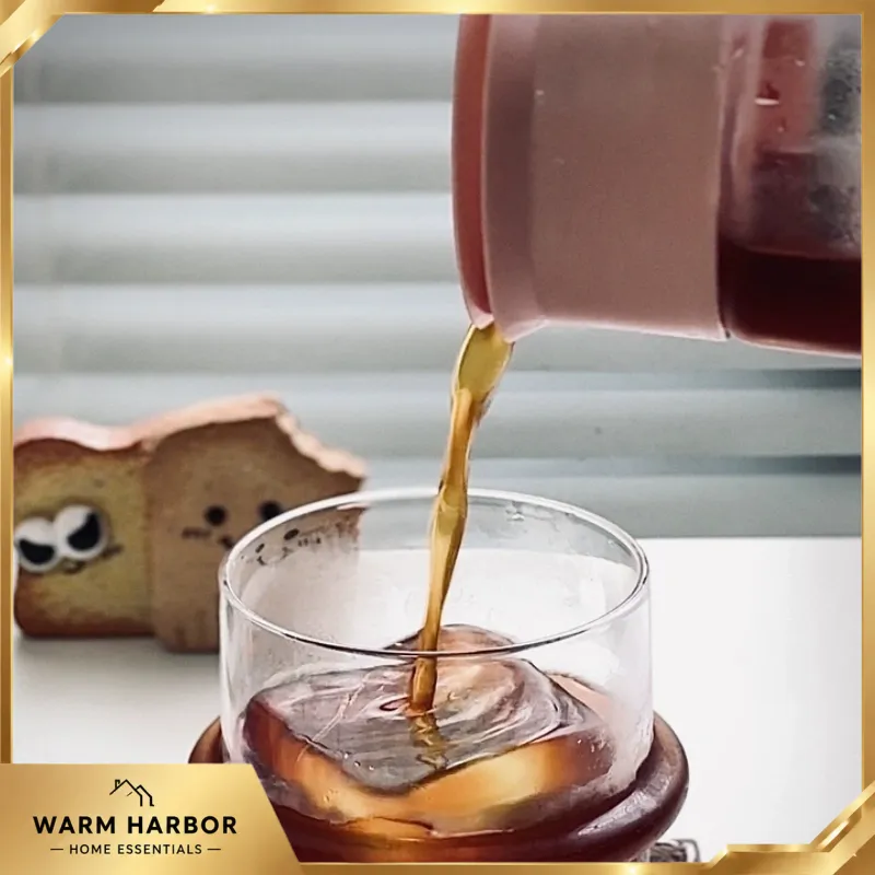 Pembuat Kopi Cold Brew Kaca He - Coffee Tea Home ulasan dan harga