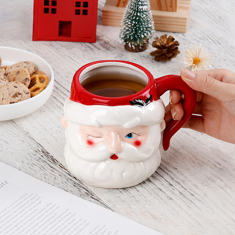 Mug Keramik Santa 3D Natal 530 - Coffee Tea Festival ulasan dan harga