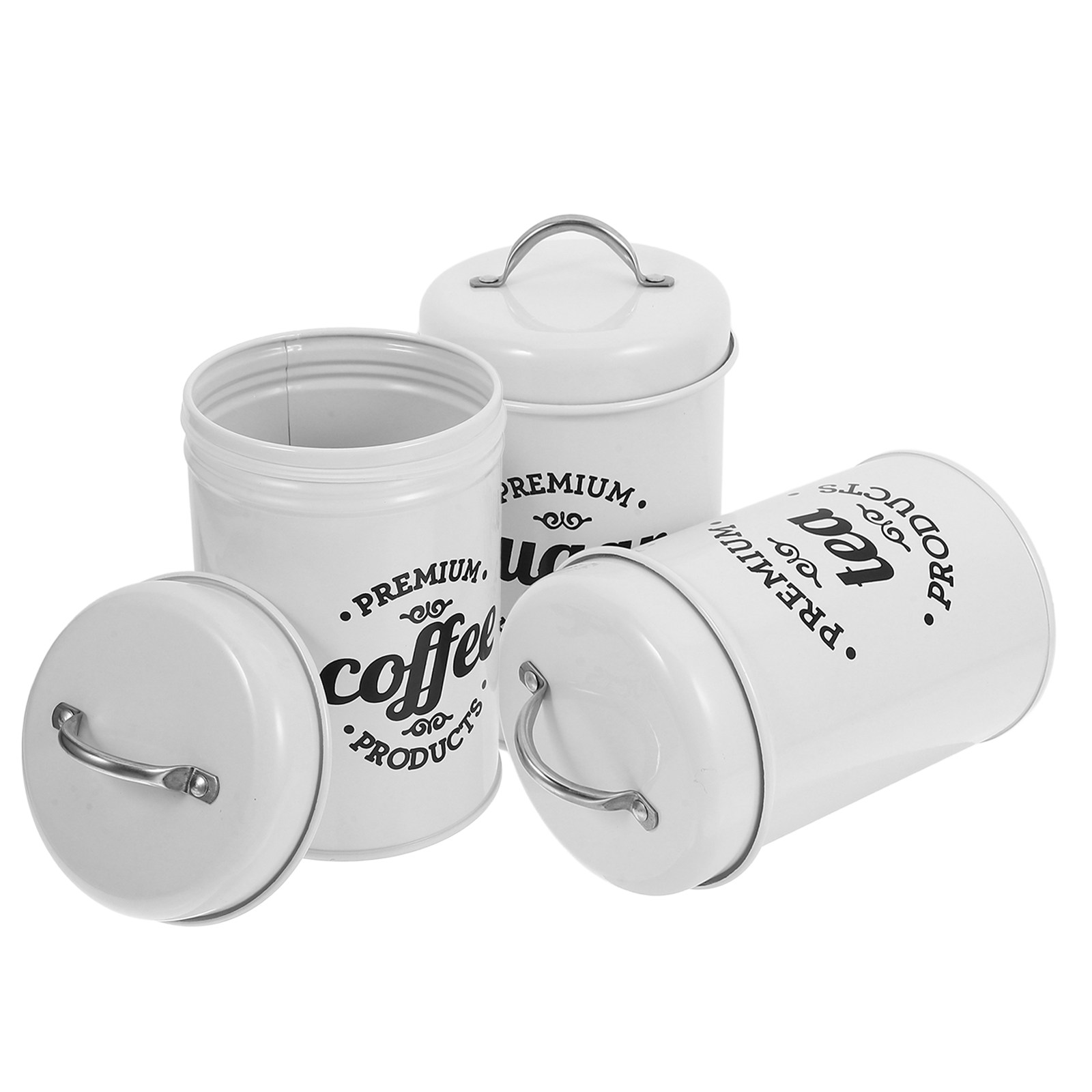 Set Kaleng Logam Kedap Udara u - Coffee Tea Jars ulasan dan harga
