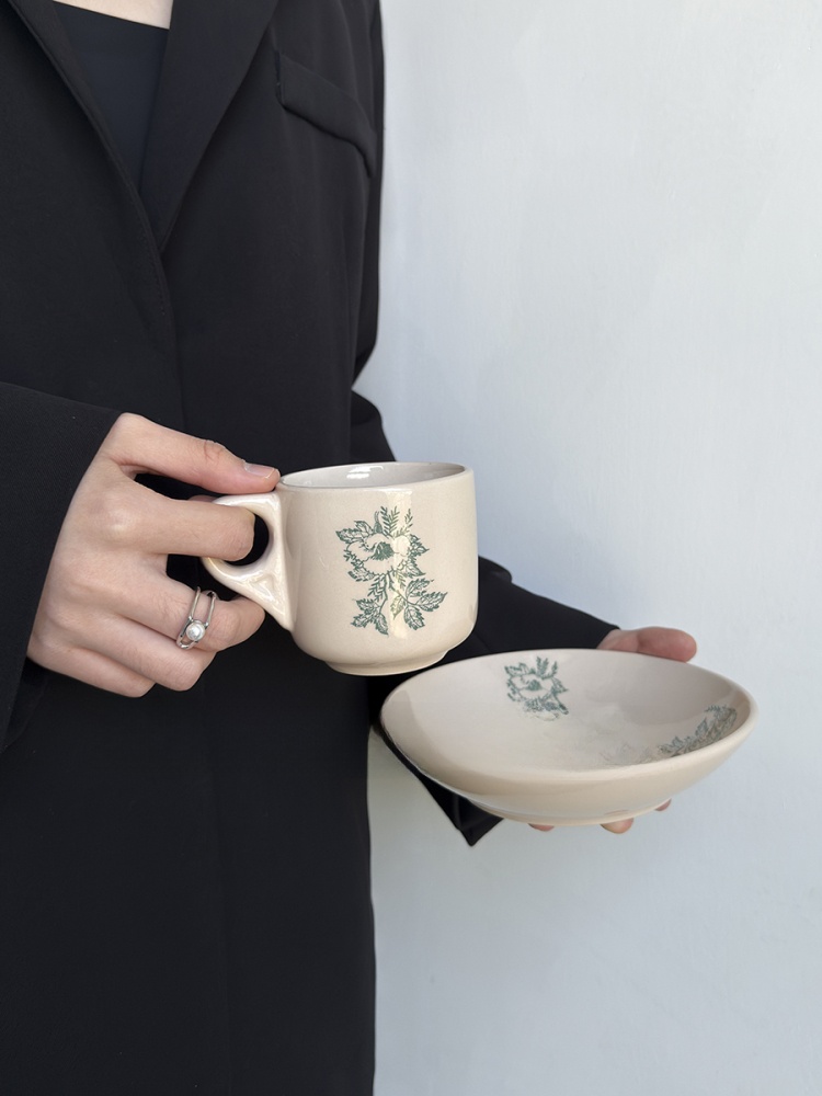 Cangkir Kopi Keramik Daun Hija - Coffee Tea And Leaf ulasan dan harga