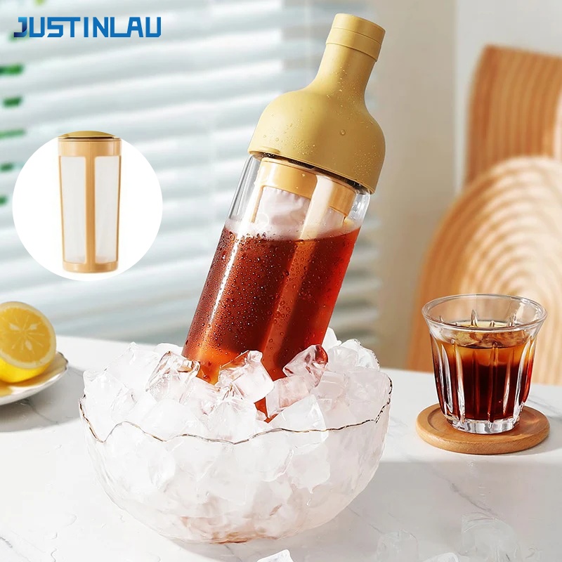 JUSTINLAU 1L Pitcher Kopi Cold - Coffee And Tea Glass ulasan dan harga