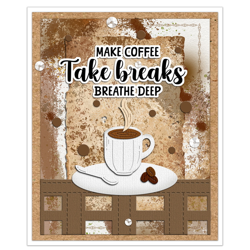 Cetakan Logam Sendok Biji Kopi - Coffee Stencil Art ulasan dan harga