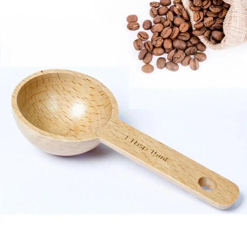 Sendok Takar Kayu Individu Bar - Coffee Tea Uses ulasan dan harga