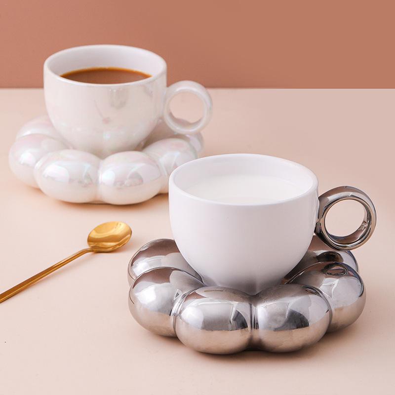 Cangkir kopi Cappuccino kerami - Espresso Cup Saucer ulasan dan harga