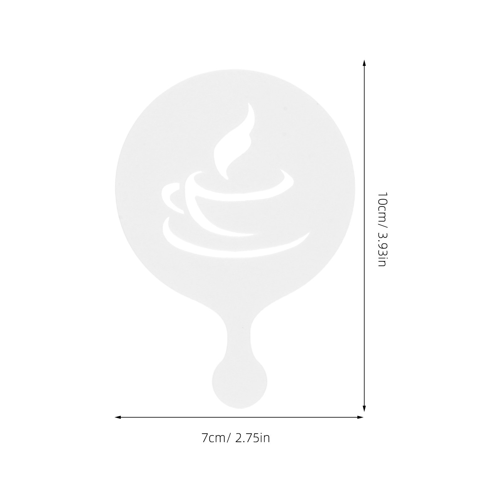 8 Buah Stensil Kopi Latte Art  - Coffee Stencil Art ulasan dan harga