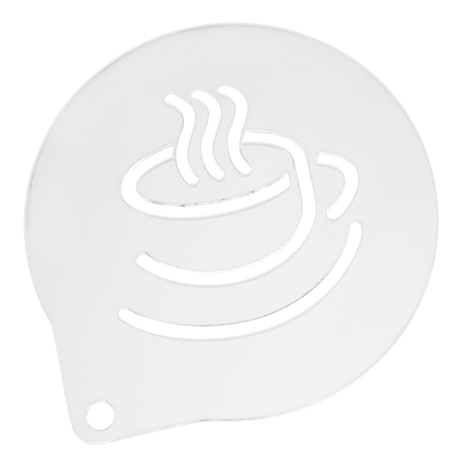 Stensil Kopi Akrilik Ringan un - Coffee Stencil Art ulasan dan harga