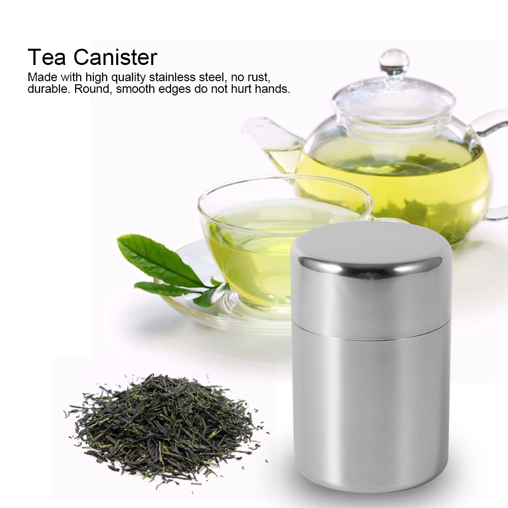 Kaleng daun teh Stainless Stee - Coffee Tea And Leaf ulasan dan harga