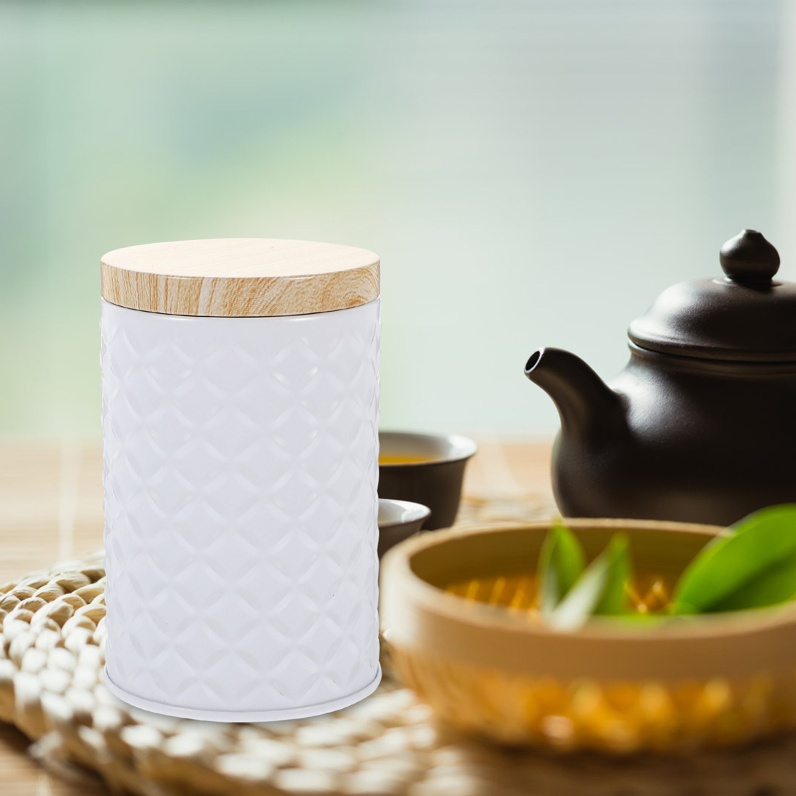 2 Buah Wadah Penyimpanan dari  - Coffee Tea Jars ulasan dan harga