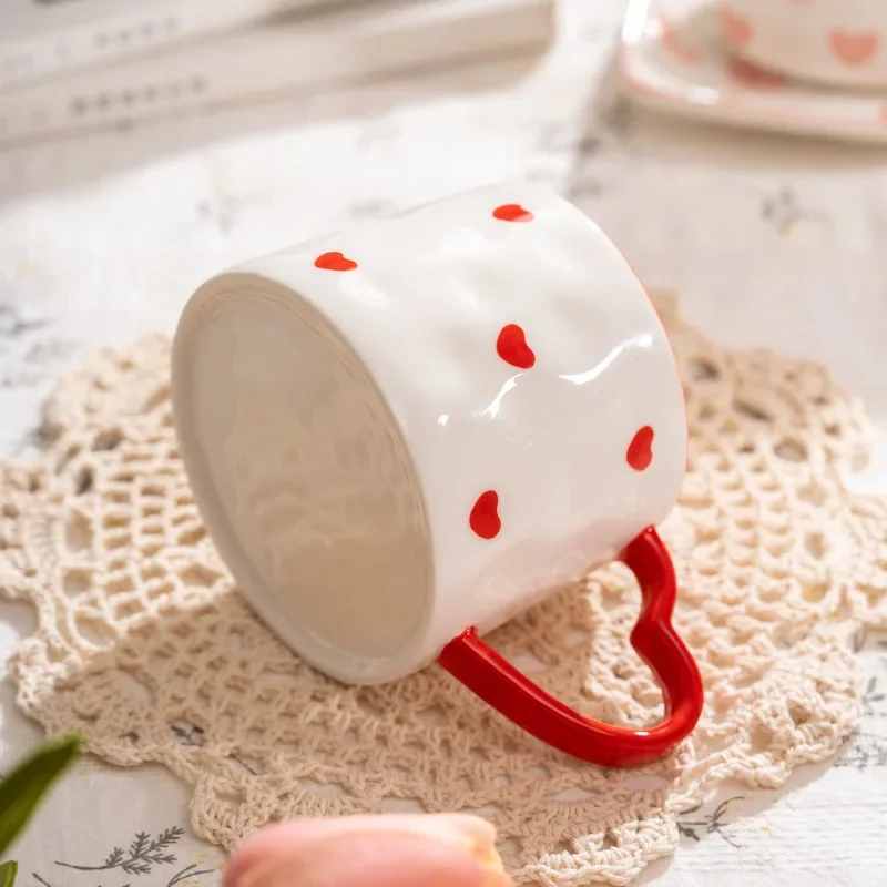 Cangkir keramik kreatif lucu d - Coffee Tea Love ulasan dan harga