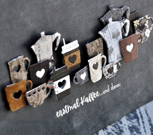 Catlove Cangkir Kopi Metal Cut - Coffee Stencil Art ulasan dan harga