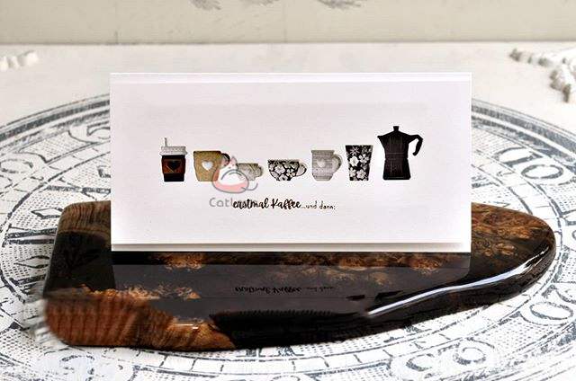 Catlove Cangkir Kopi Metal Cut - Coffee Stencil Art ulasan dan harga