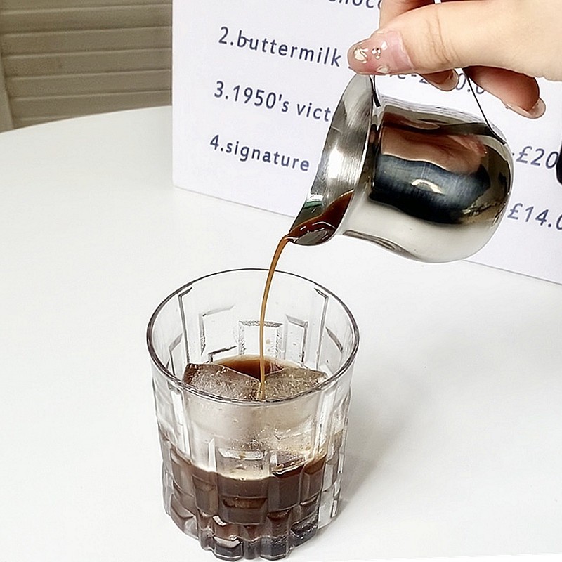 2/3/5/7oz Cangkir Pitcher Pemb - Barista Milk Jug ulasan dan harga