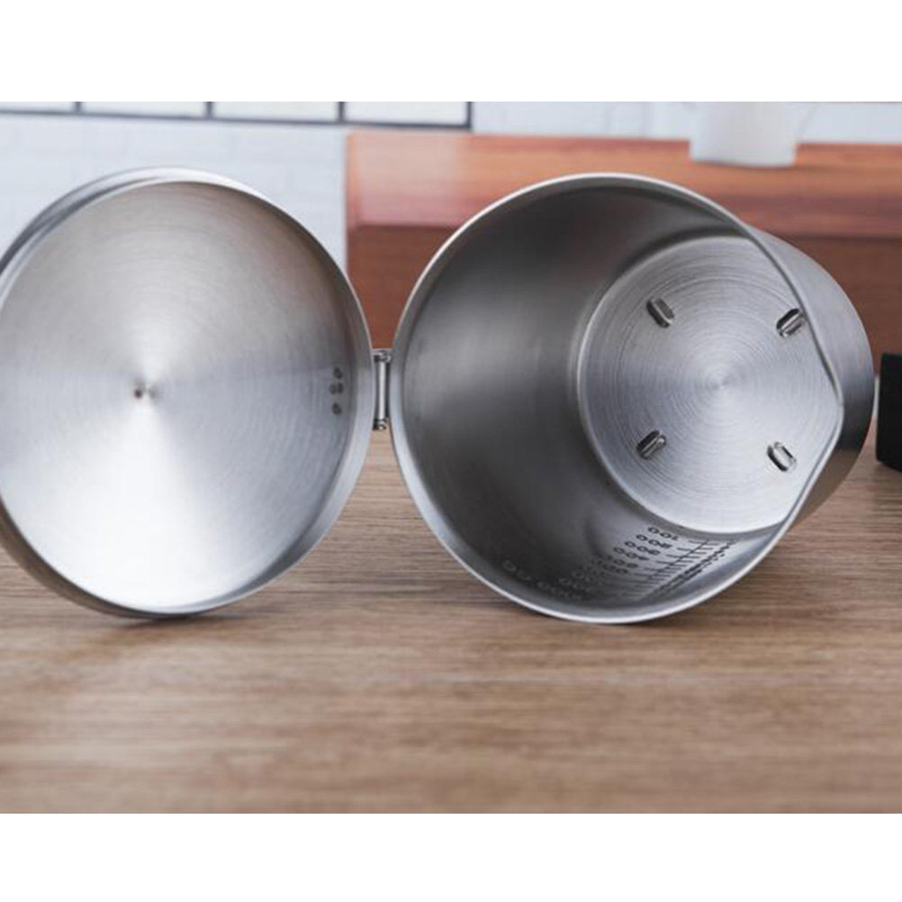 Cangkir Ukur Stainless Steel 7 - Coffee Tea Uses ulasan dan harga
