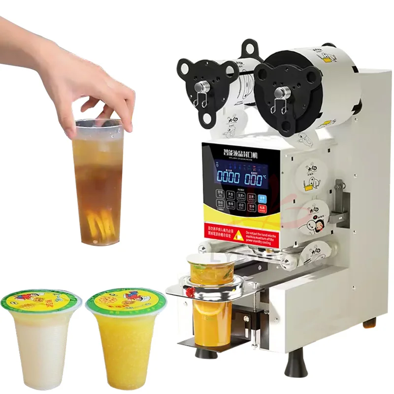 Mesin Penyegel Gelas Plastik L - Coffee Tea Paper Cups ulasan dan harga