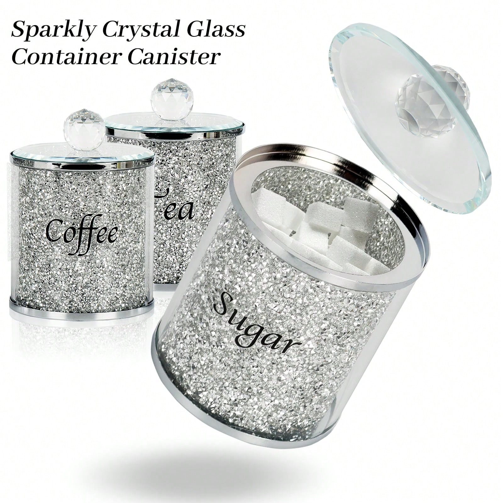 Set Wadah Kopi Gula Teh Berkil - Coffee Tea Jars ulasan dan harga