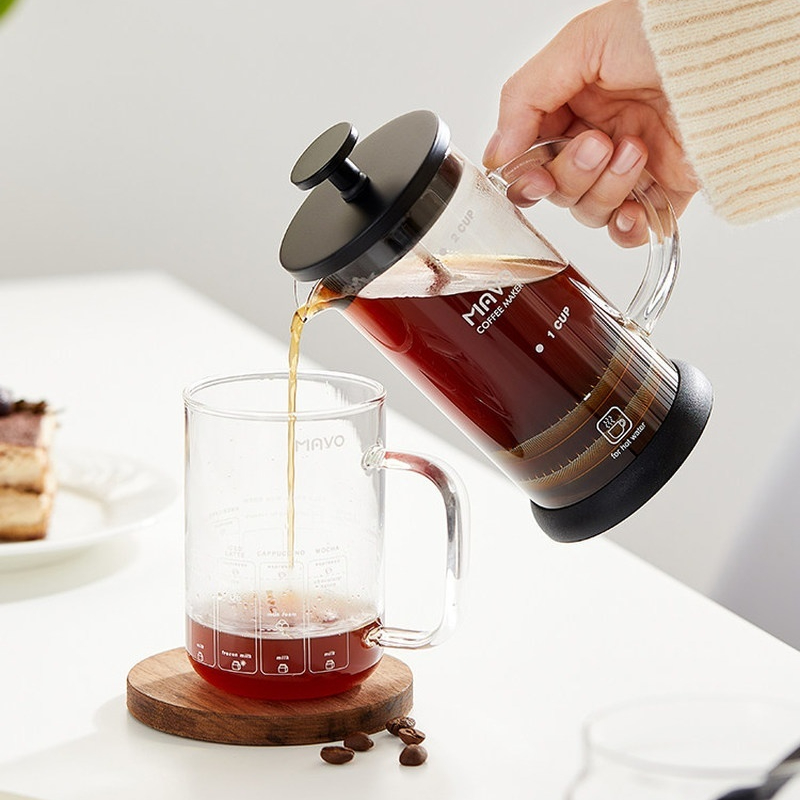 MAVO French Press Coffee Maker - Coffee Tea Home ulasan dan harga