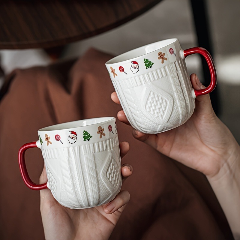 Mug Keramik Sweater Natal 380m - Coffee Tea Festival ulasan dan harga
