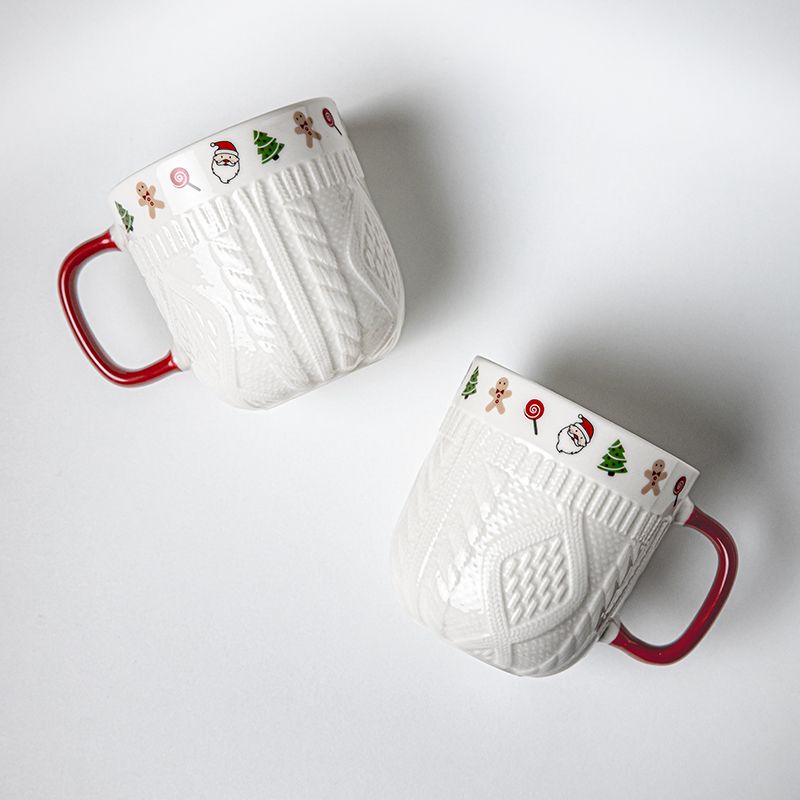 Mug Keramik Sweater Natal 380m - Coffee Tea Festival ulasan dan harga
