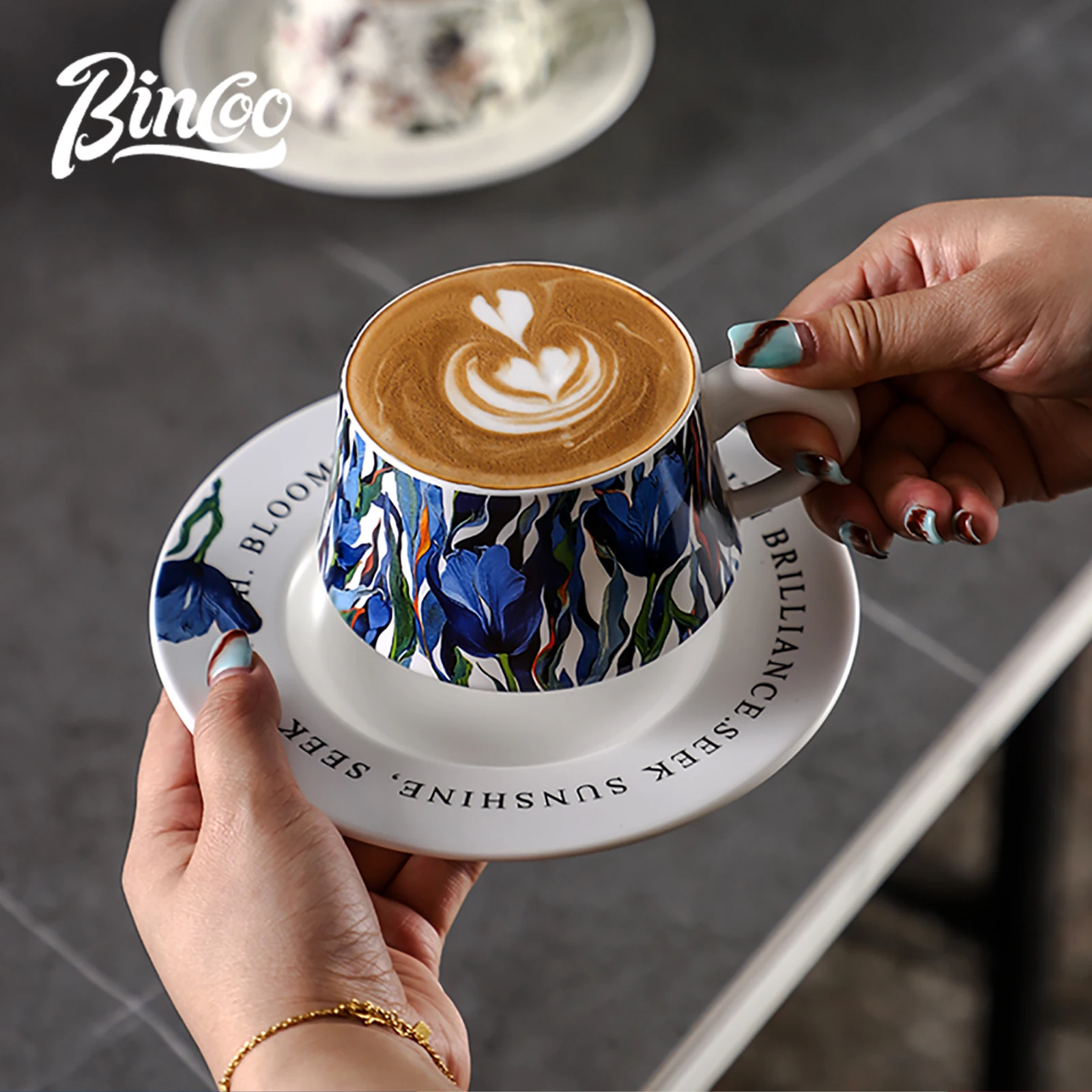 BINCOO 260ml Cangkir Kopi Kera - Coffee Tea Home ulasan dan harga