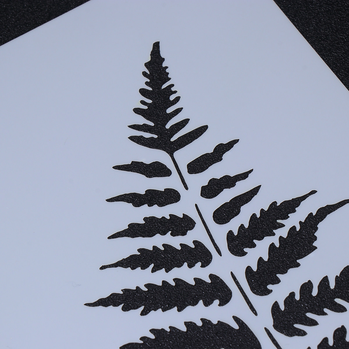 5Pcs Set Stensil Daun Tanaman  - Coffee Stencil Art ulasan dan harga