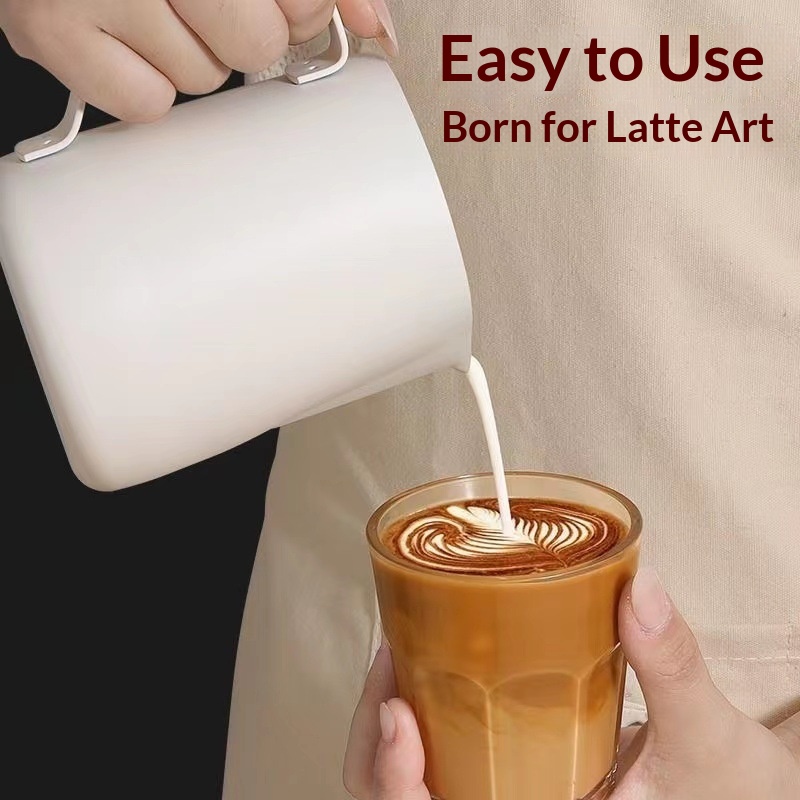 Jug Pembuat Busa Susu Kopi 350 - Barista Milk Jug ulasan dan harga