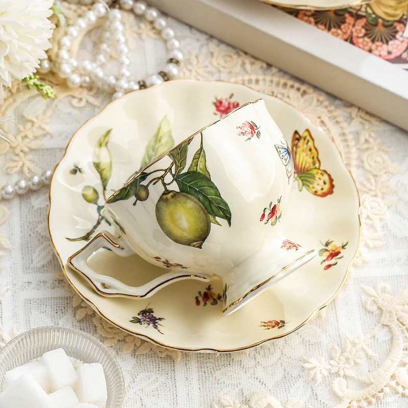 Set Cangkir dan Piring Kopi Te - Espresso Cup Saucer ulasan dan harga