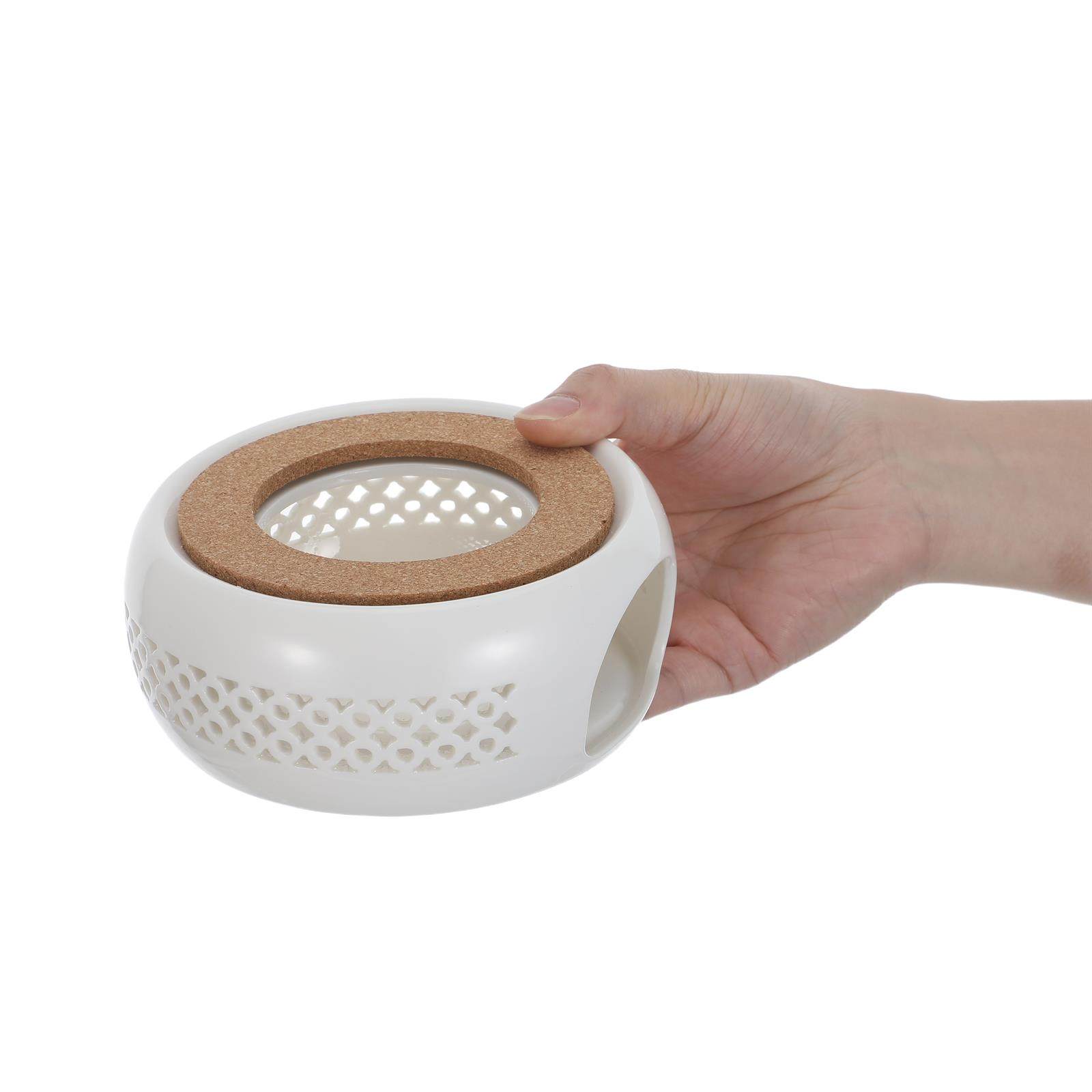 1Set Pemanas Teko Keramik Eleg - Coffee Tea Home ulasan dan harga